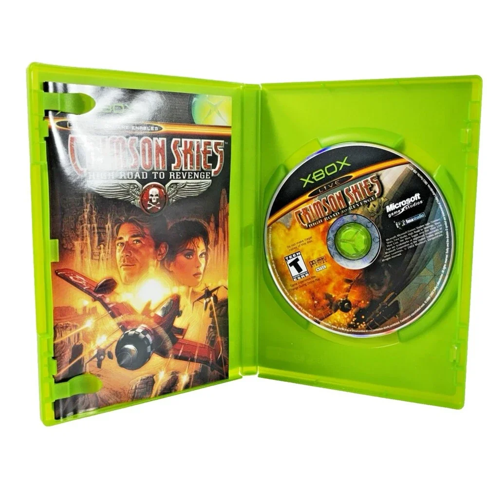 Crimson Skies High Road To Revenge Microsoft Xbox Complete with Manual Tested